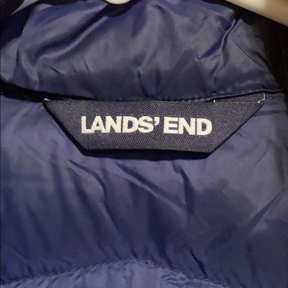 Lands End Lightweight Down Packable Vest - Picture 2 of 5
